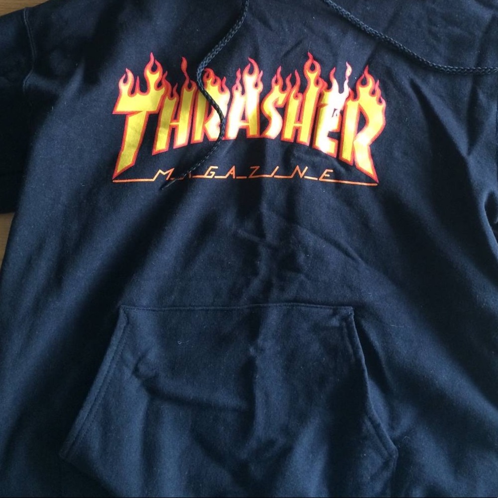 Black Thrasher Hoodie